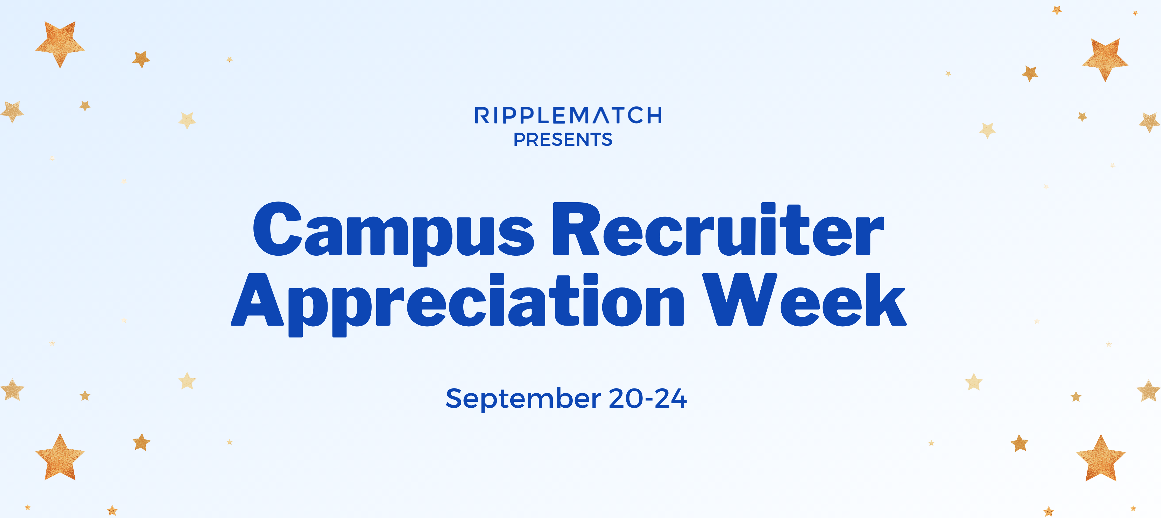 Campus Recruiter Appreciation Week