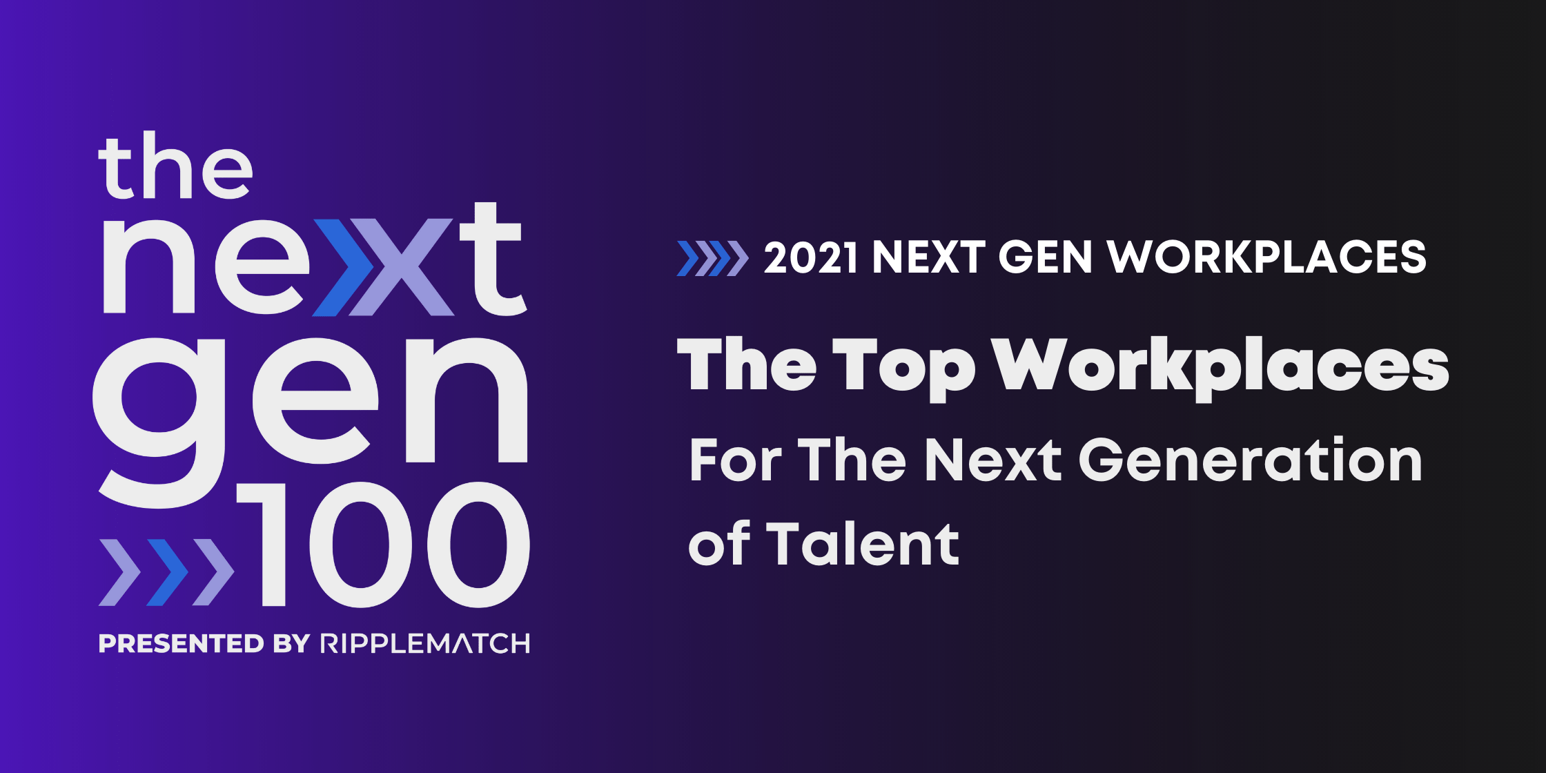 The 2021 Next Gen 100: The Top Workplaces For The Next Generation of Talent