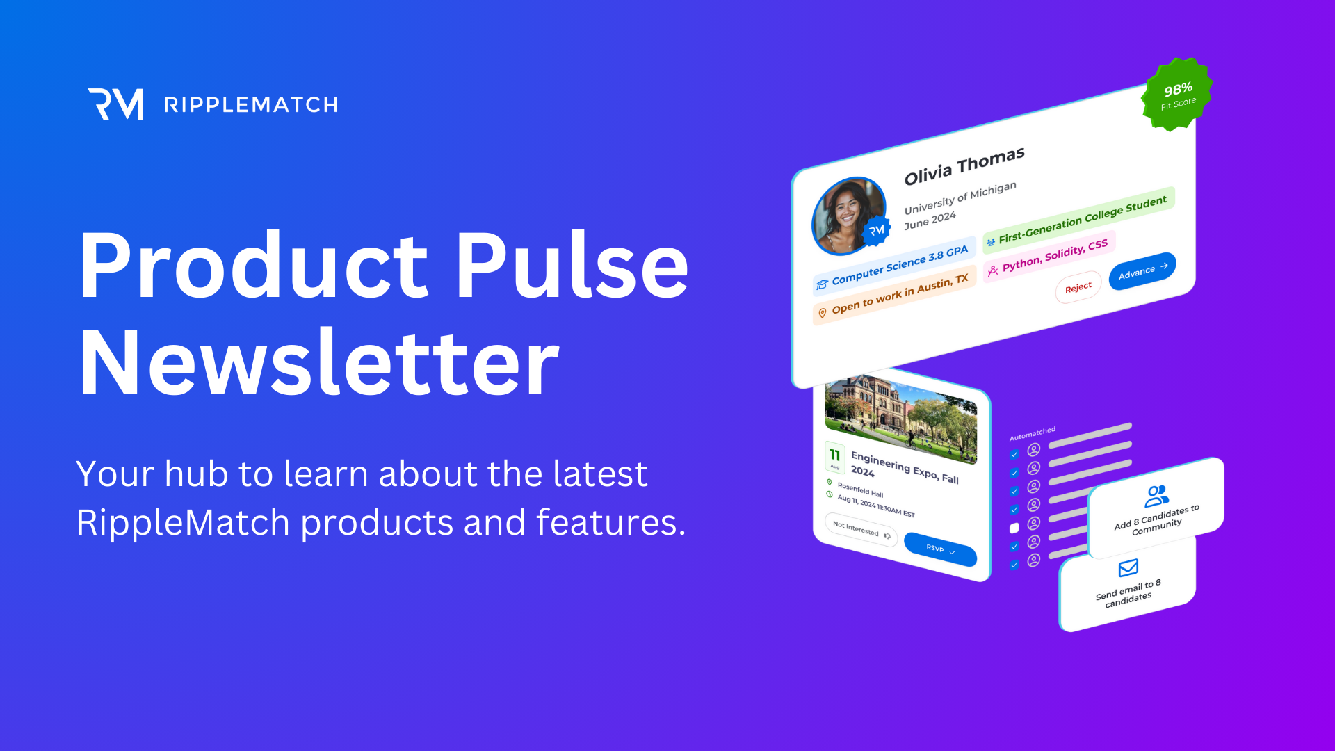 RippleMatch Product Pulse Newsletter: July Edition